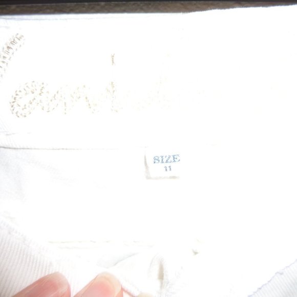VANILLA Star White Jeans Size 11 - Picture 10 of 10